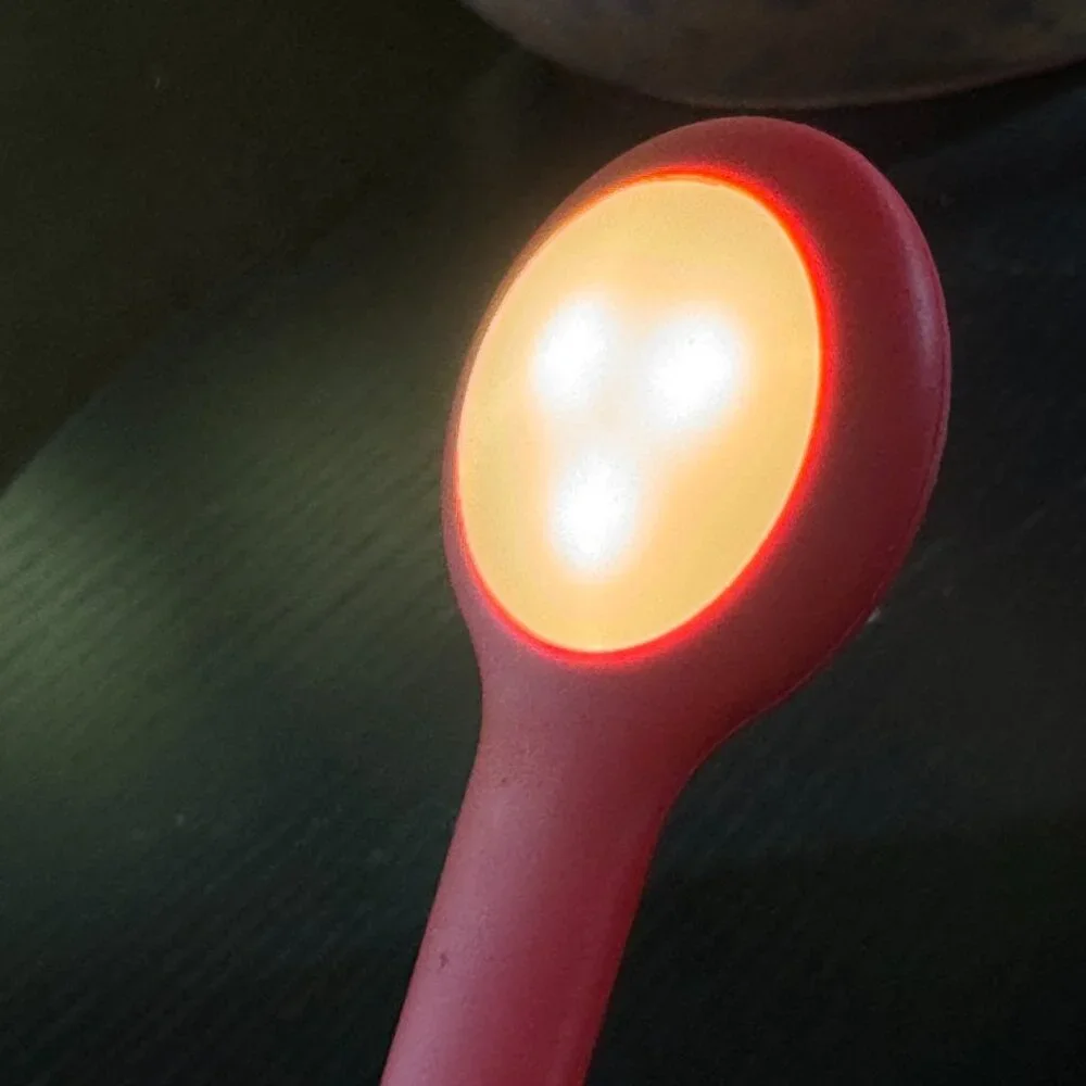 IKEA HÖSTULOTA LED USB-C Lamp, Red, 506.128.42